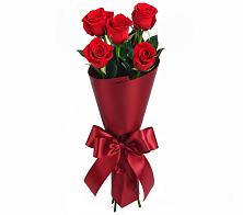 Букет 5 Красных роз Эдлесс Лав в Ревде Мурманской области