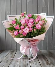 Букет Розовый кустик #REPLACE_PRED# Ревде Мурманской области