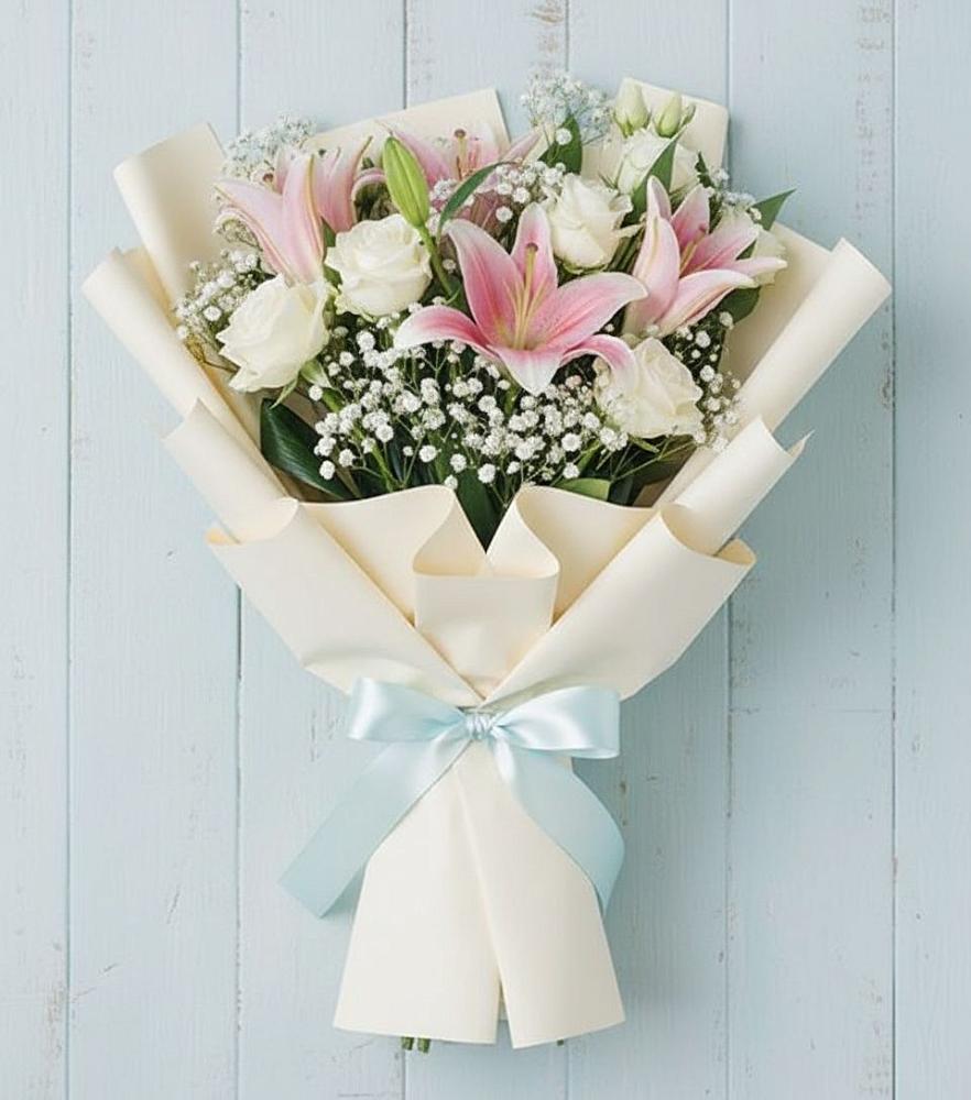 Букет цветов из: Лилии в Ревде Мурманской области