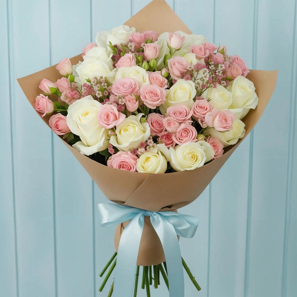 Букет цветов из: Розы в Ревде Мурманской области