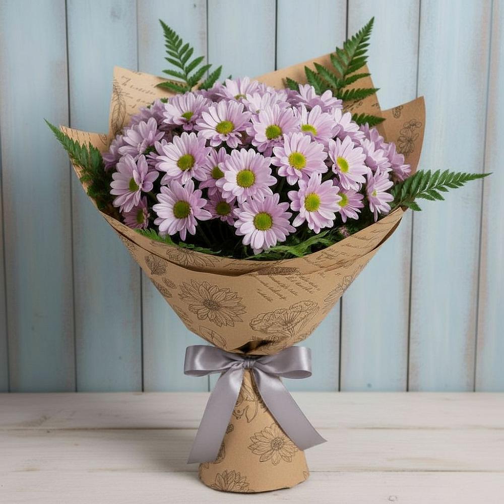 Букет цветов из: Хризантемы в Ревде Мурманской области