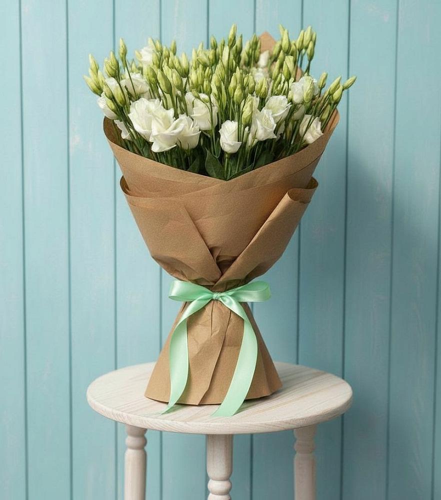 Букет цветов из: Лизиантусы в Ревде Мурманской области