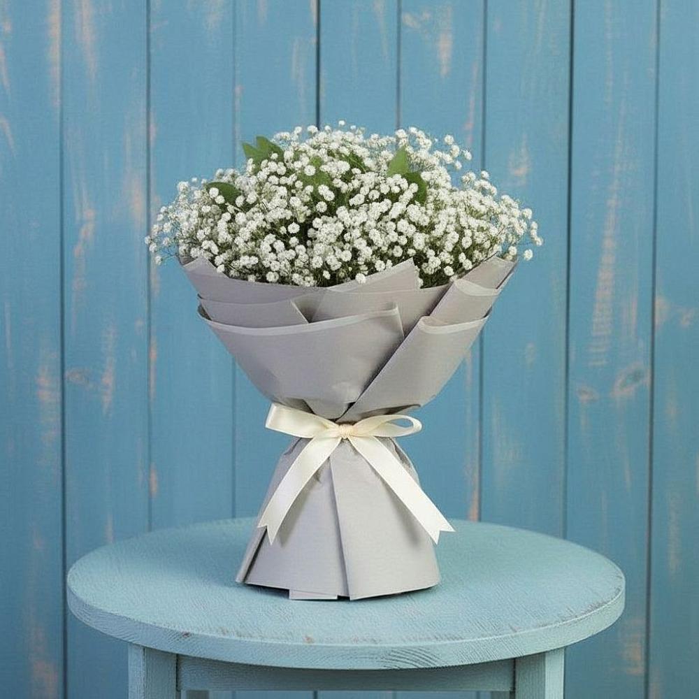 Букет цветов из: Гипсофила в Ревде Мурманской области