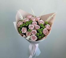 Букет цветов из:  Розы и Хризантемы в Ревде Мурманской области