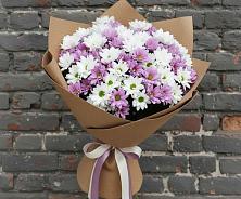 Букет цветов из:  Хризантемы в Ревде Мурманской области