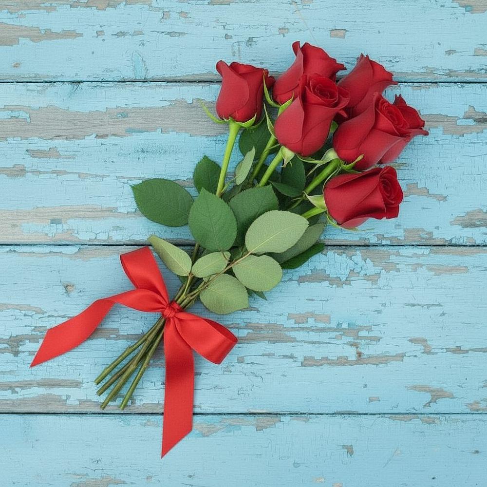 Букет Красные розы в Ревде Мурманской области