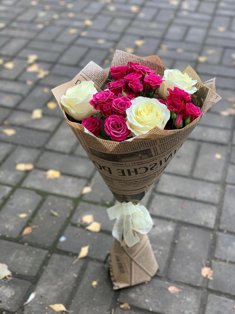 Букет цветов из: Розы в Ревде Мурманской области