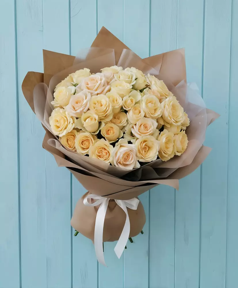 Букет Кремовое облако в Ревде Мурманской области